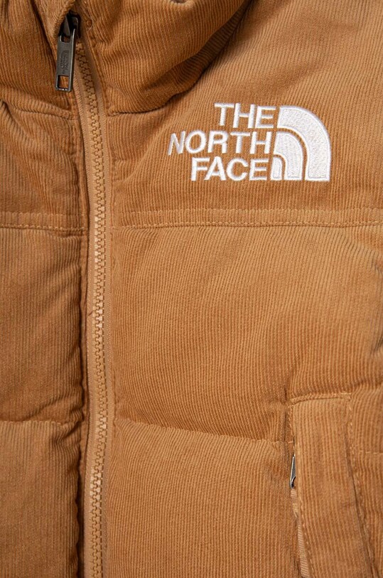 Chłopiec The North Face kurtka puchowa dziecięca 1996 RETRO NUPTSE JACKET NF0A82UD brązowy