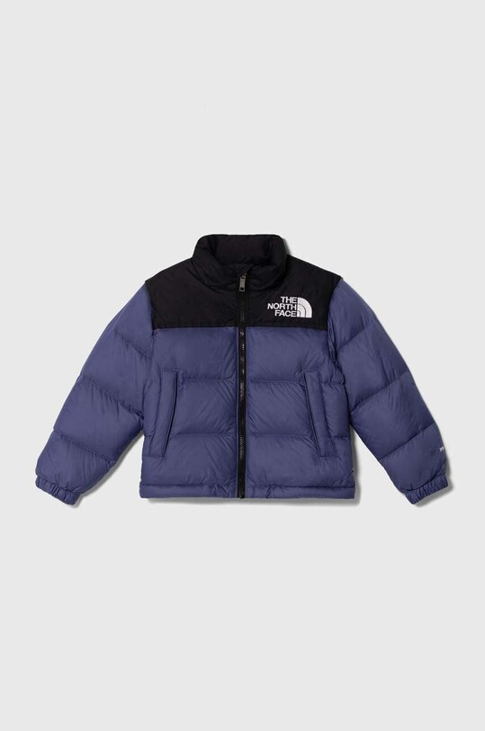 The North Face kurtka puchowa dziecięca 1996 RETRO NUPTSE JACKET bez kaptura niebieski NF0A82UD
