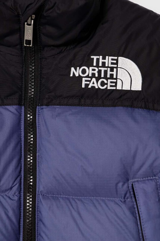 Chłopiec The North Face kurtka puchowa dziecięca 1996 RETRO NUPTSE JACKET NF0A82UD niebieski