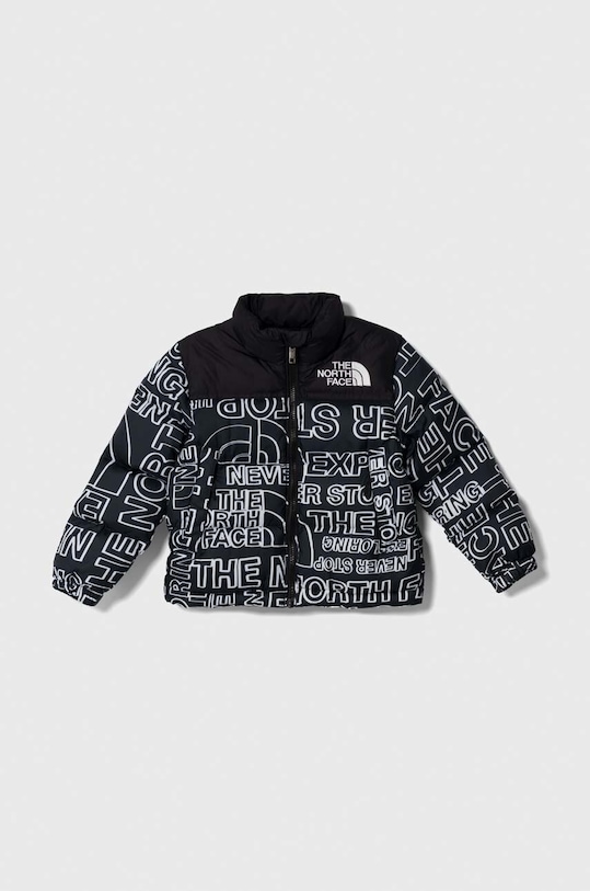 Dětská péřová bunda The North Face 1996 RETRO NUPTSE JACKET s podšívkou černá NF0A82UD