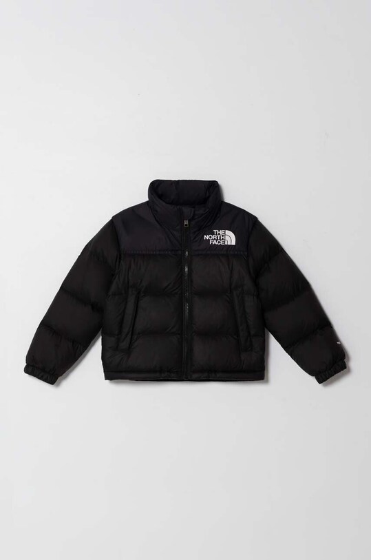 Detská páperová bunda The North Face 1996 RETRO NUPTSE JACKET zateplené čierna NF0A82UD