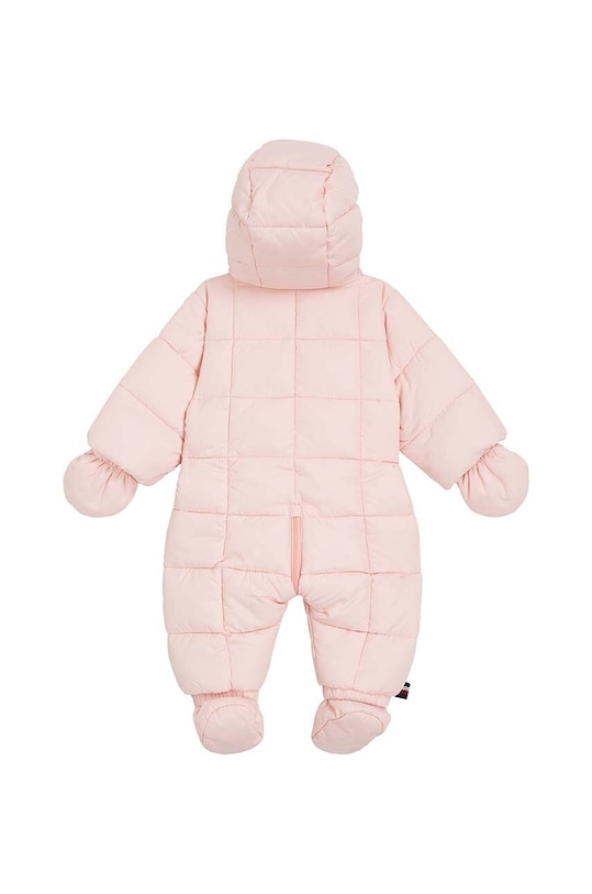 Ολόσωμη φόρμα μωρού Tommy Hilfiger KN0KN01725.9BYX ροζ AW23