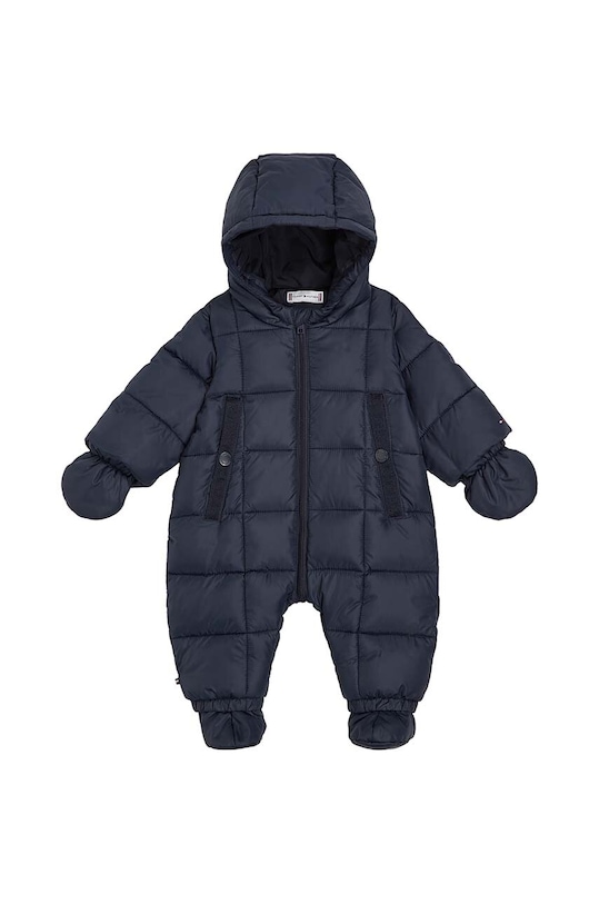 Ολόσωμη φόρμα μωρού Tommy Hilfiger άλλο μαύρο KN0KN01725.9BYX