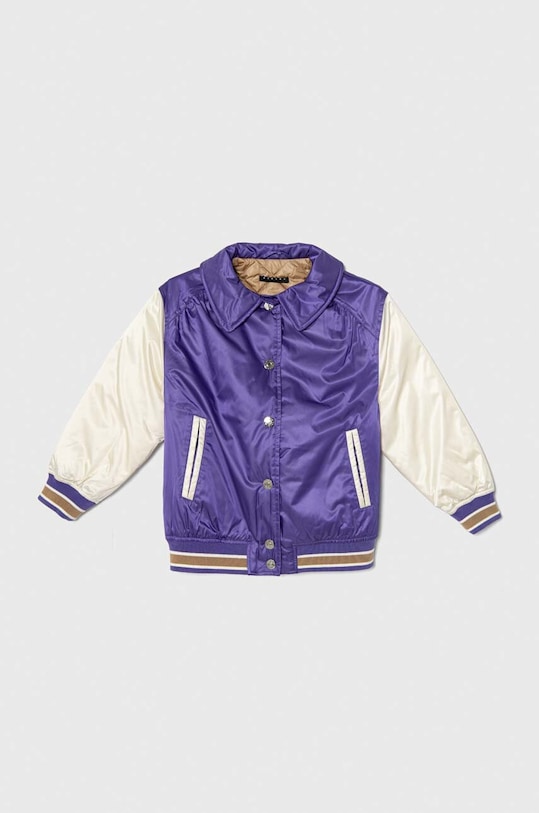 Sisley kurtka dziecięca 29BRYN00O.G.SEASONAL fioletowy AW23
