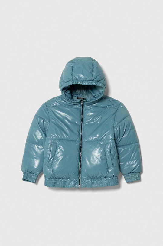 Sisley geaca copii 2EO0YN00Q.G.SEASONAL turcoaz AW23