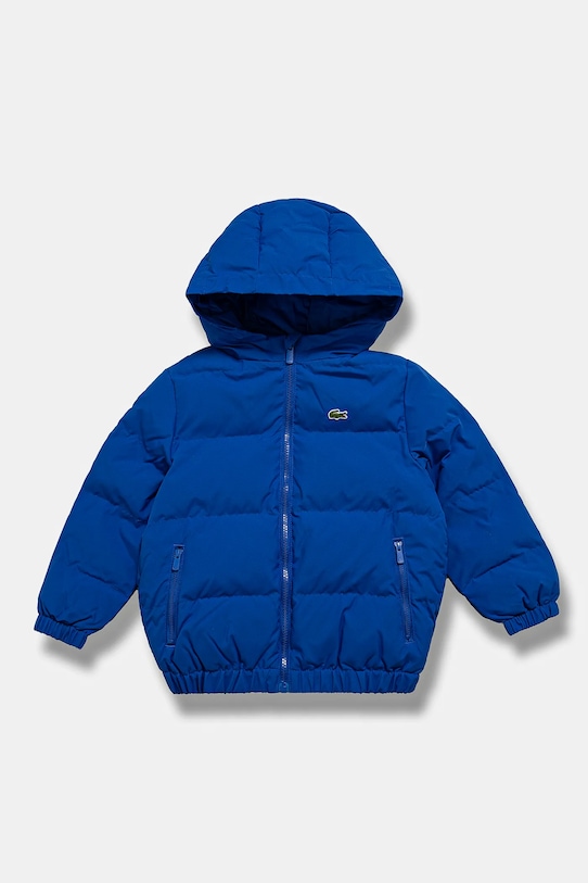 Lacoste geaca copii cu captuseala albastru BJ1128