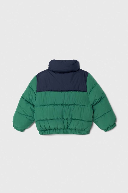 Dětská bunda Fila THELKOW blocked padded jacket FAK0259 zelená AW24