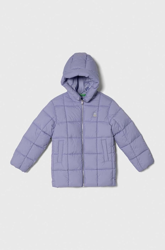 Дитяча куртка United Colors of Benetton з утепленням фіолетовий 2WU0CN02J.G.SEASONAL