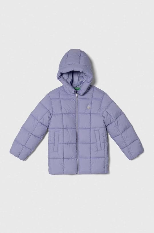 Dječja jakna United Colors of Benetton Planet friendly ljubičasta 2WU0CN02J.G.SEASONAL