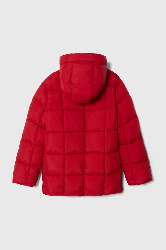 Dětská bunda United Colors of Benetton 2WU0CN02J.G.SEASONAL červená AW23
