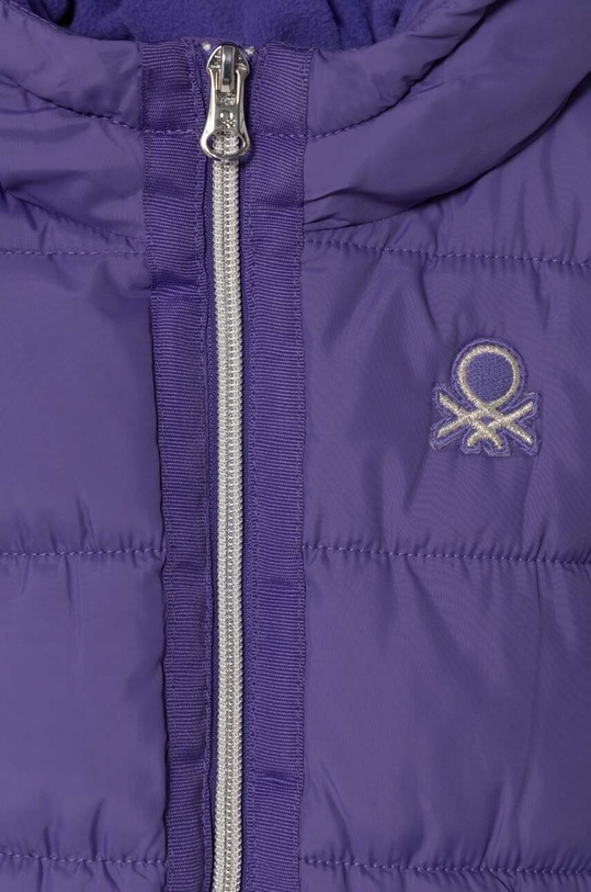 CHLAPEC Dětská bunda United Colors of Benetton 2WU0GN01J.P.SEASONAL fialová