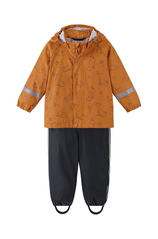 Detská bunda a nohavice Reima Moomin Plask 5100021M.9BYX oranžová AW23
