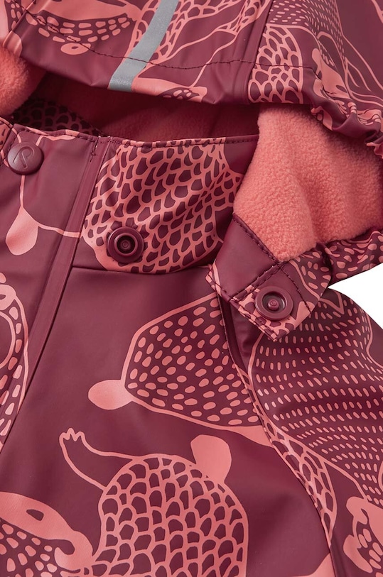 Detská nepremokavá bunda Reima Koski 5100024A.9BYX burgundské