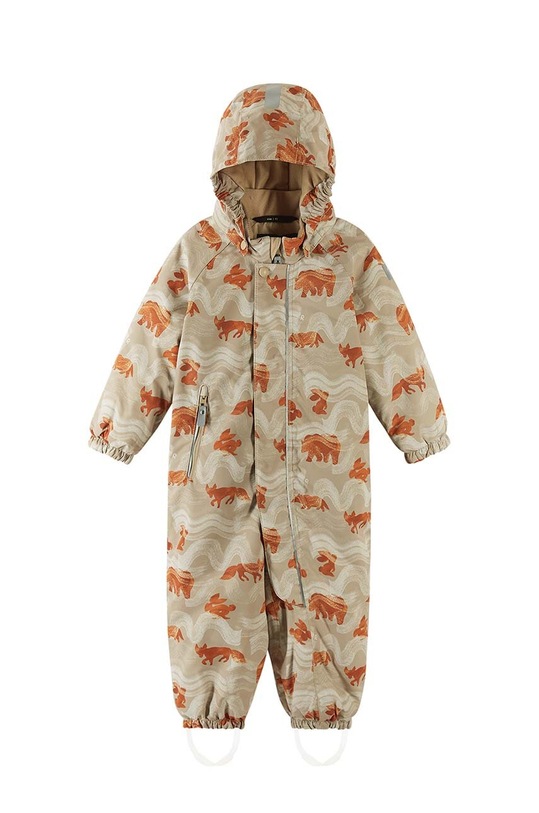Chłopiec Reima kombinezon zimowy dziecięcy Puhuri 5100116B.9BYX beżowy