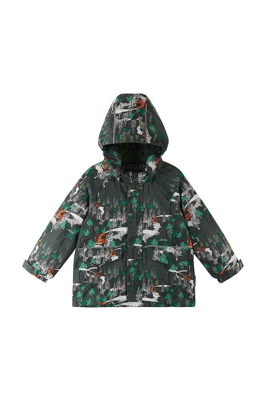 Chłopiec Reima kurtka dziecięca Kustavi 5100122A.9BYX zielony