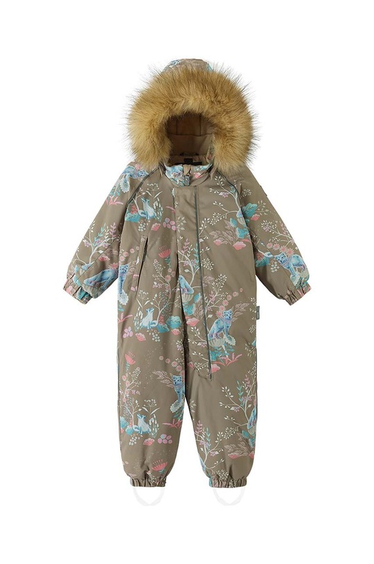 Chłopiec Reima kombinezon zimowy dziecięcy Lappi 5100129C.9BYX beżowy