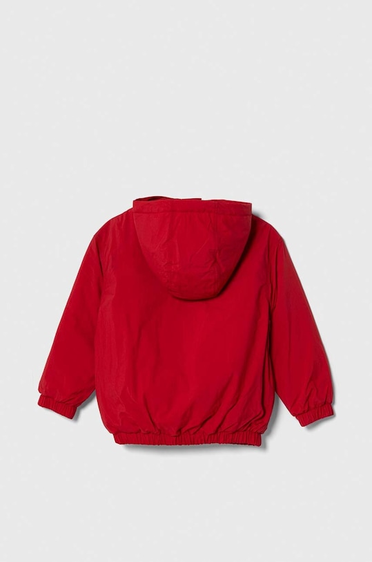 Detská bunda United Colors of Benetton 24OXCN02T.G.SEASONAL červená AW23