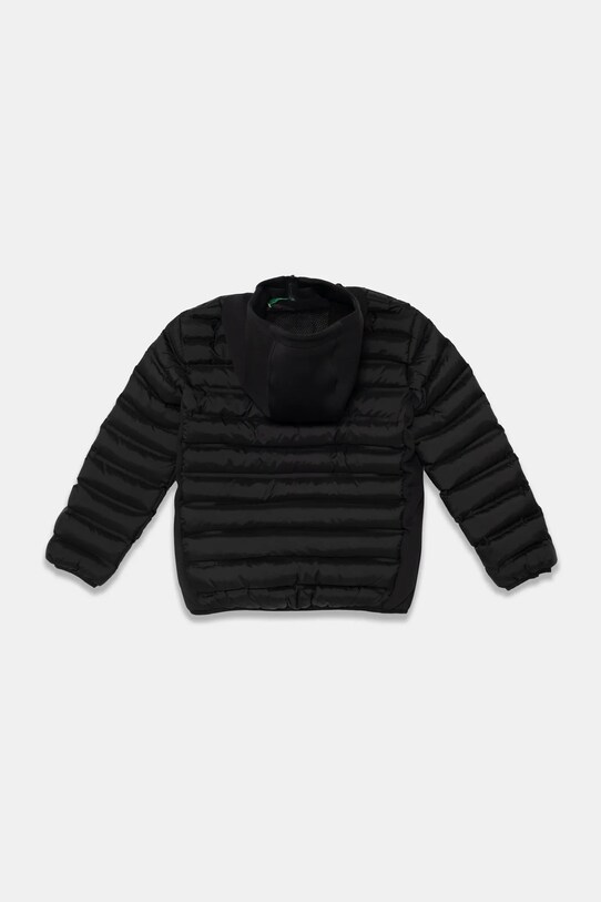 United Colors of Benetton kurtka dziecięca 2KL9CN02U.G.SEASONAL czarny AW24