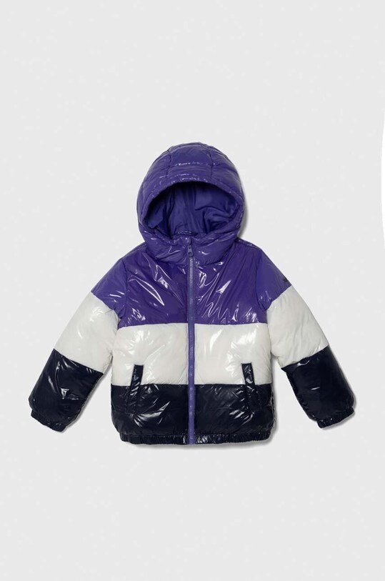 Детско яке United Colors of Benetton с изолация виолетов 2O3AGN01M.P.SEASONAL