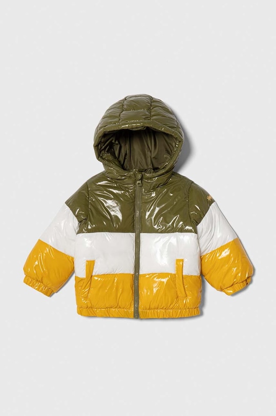 Παιδικό μπουφάν United Colors of Benetton άλλο πράσινο 2O3AGN01M.P.SEASONAL