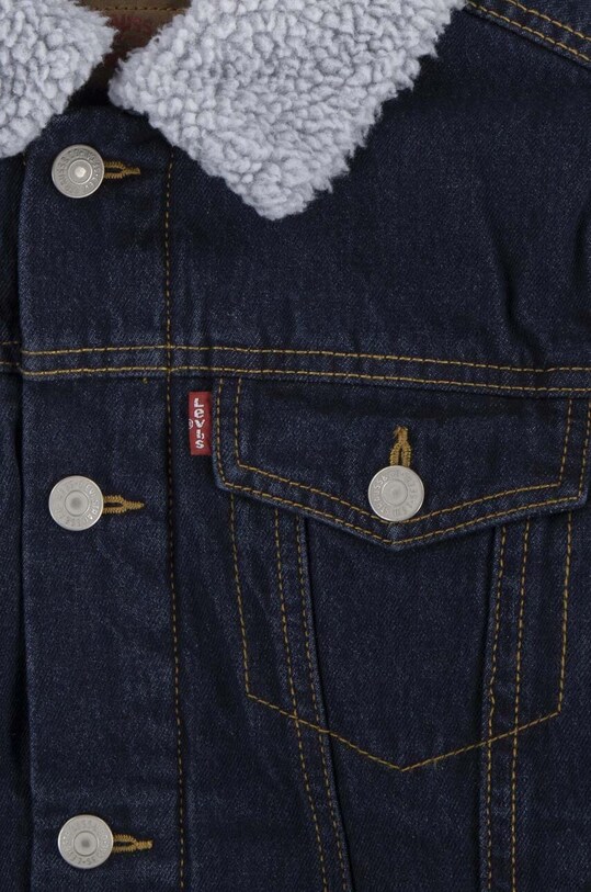 Chłopiec Levi's kurtka jeansowa niemowlęca 6EB220 niebieski