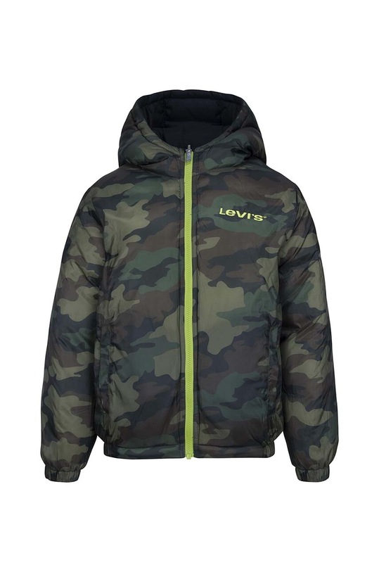 Хлопчик Дитяча двостороння куртка Levi's 8EH923 чорний