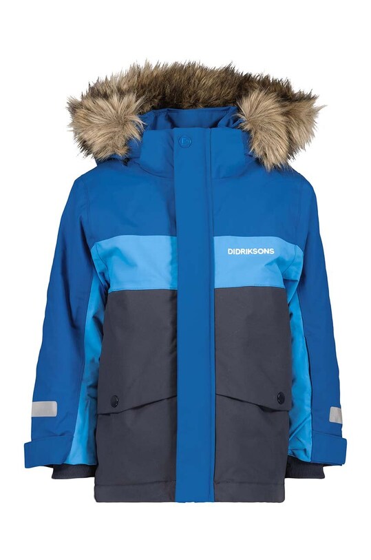 Didriksons geaca de iarna pentru copii BJÄRVEN KIDS PARKA 504898 albastru AW23