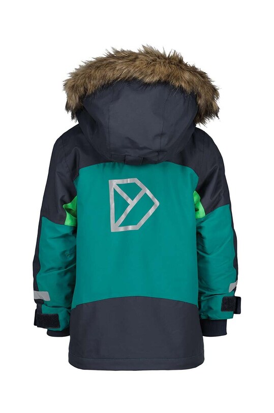 Băieți Didriksons geaca de iarna pentru copii BJÄRVEN KIDS PARKA 504898 verde