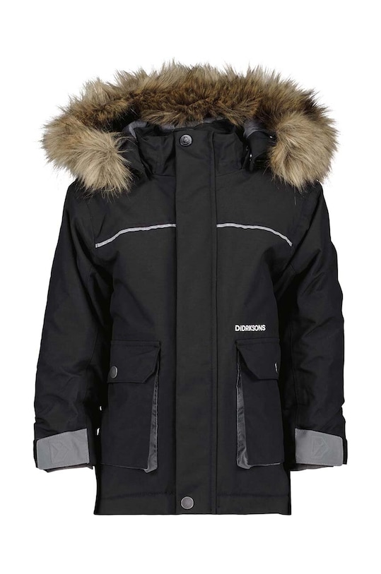 Детская зимняя куртка Didriksons KURE KIDS PARKA 504899 чёрный AW23