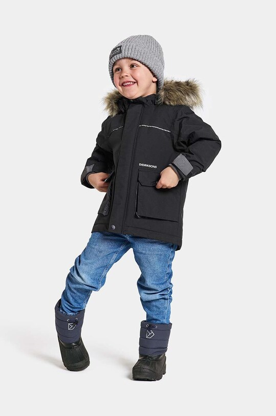 Детская зимняя куртка Didriksons KURE KIDS PARKA 504899 чёрный
