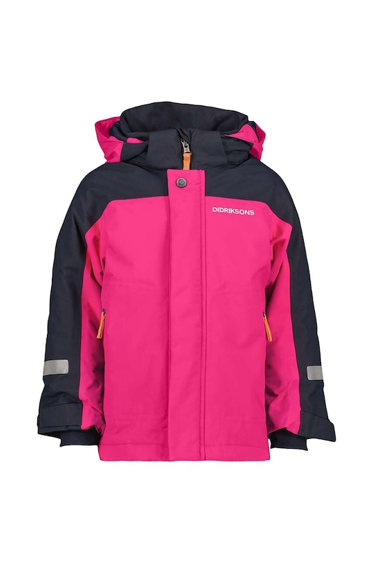 Dětská zimní bunda Didriksons NEPTUN KIDS JKT s podšívkou růžová 504900
