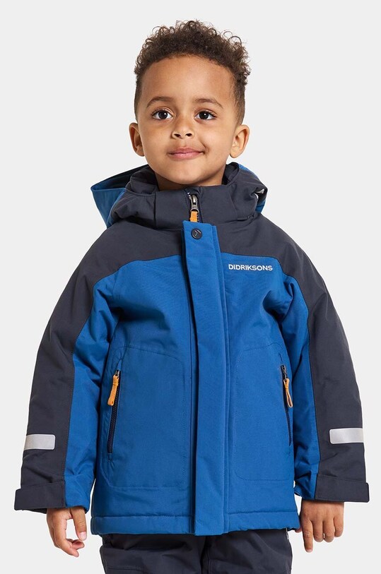 Детская зимняя куртка Didriksons NEPTUN KIDS JKT с утеплением голубой 504900