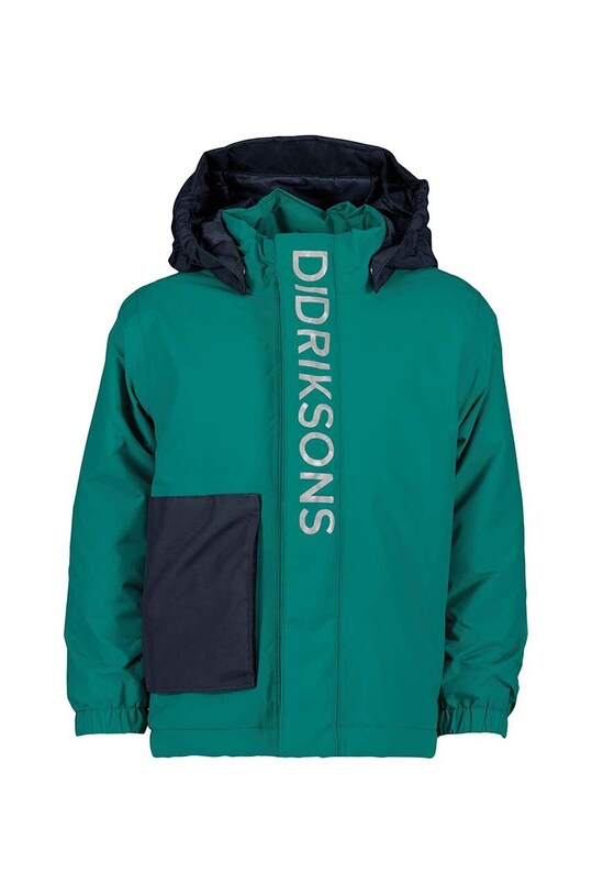 Didriksons kurtka zimowa dziecięca RIO KIDS JKT 504971 zielony AW23