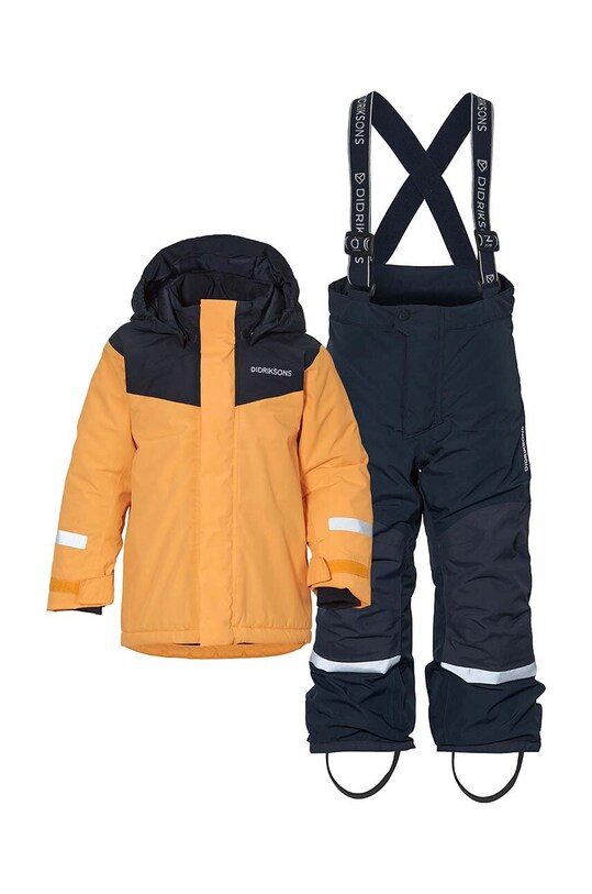 Дитячий зимовий комбінезон Didriksons SKARE KIDS SET 504342 жовтий AW24