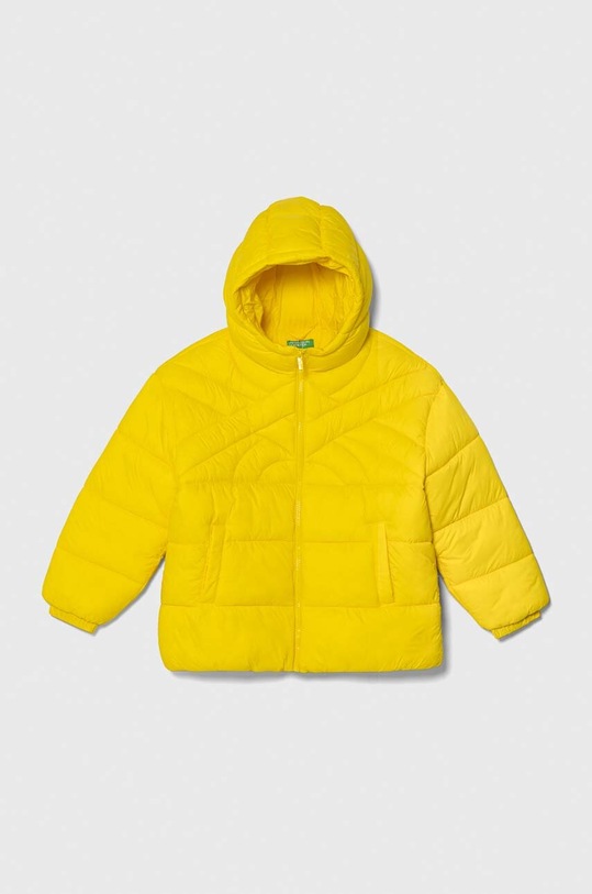United Colors of Benetton kurtka dziecięca pozostałe żółty 2VBSCN03L.G.SEASONAL