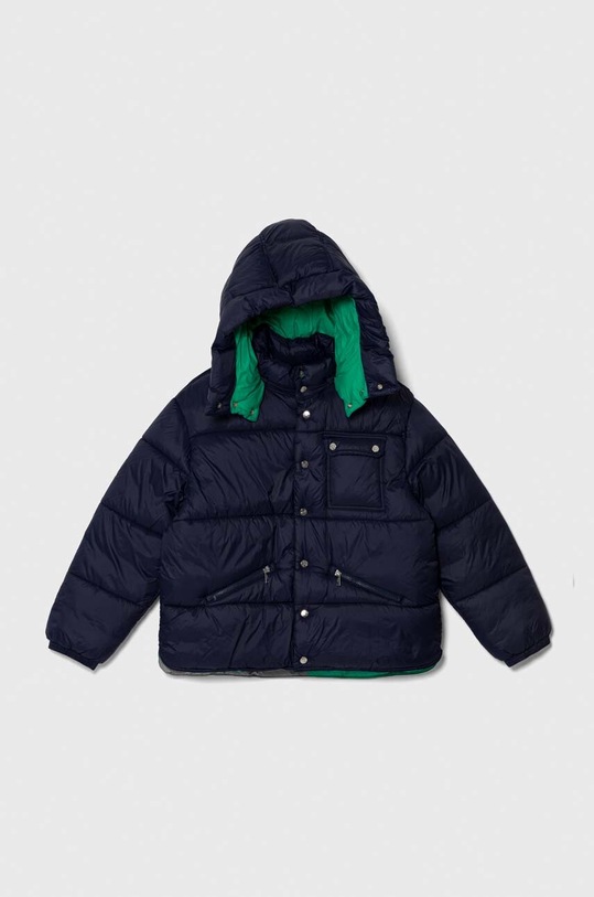 United Colors of Benetton kurtka dziecięca pozostałe granatowy 2VBSCN047.G.SEASONAL