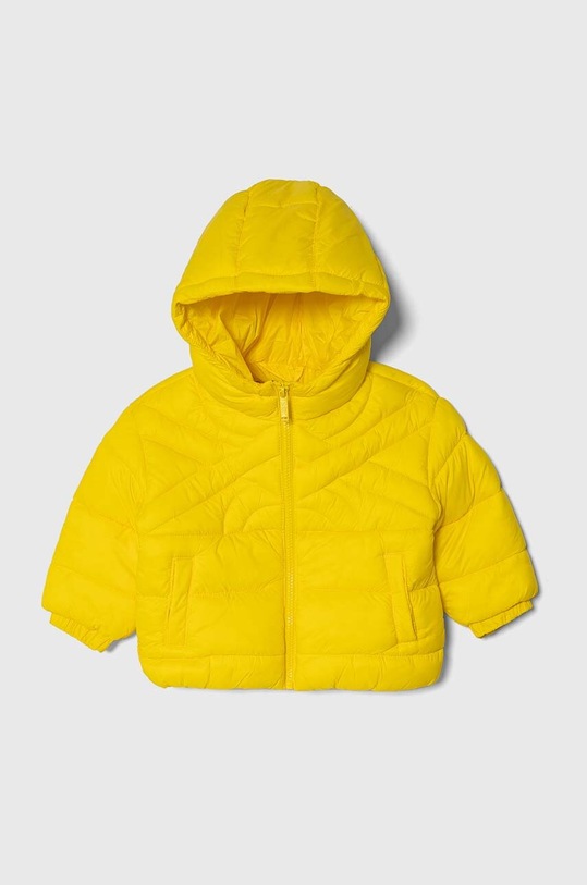 United Colors of Benetton kurtka dziecięca pozostałe żółty 2VBSGN023.P.SEASONAL