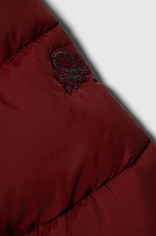 Chłopiec United Colors of Benetton kurtka dziecięca 2WU0CN01D.G.SEASONAL bordowy