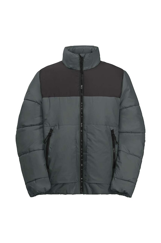 Jack Wolfskin kurtka dziecięca TEEN INS 1610191 zielony AW24