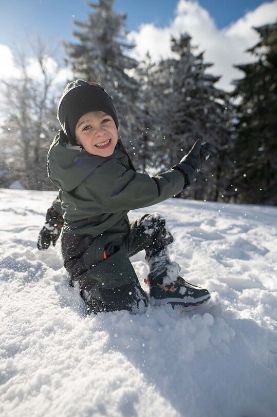 Детский комбинезон Jack Wolfskin GLEEL 2L INS 1610361 серый