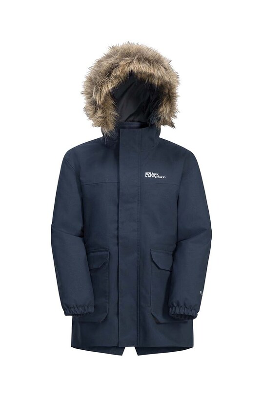 Дитяча парка Jack Wolfskin COS BEAR 3IN1 1610061.92.152 чорний AW23