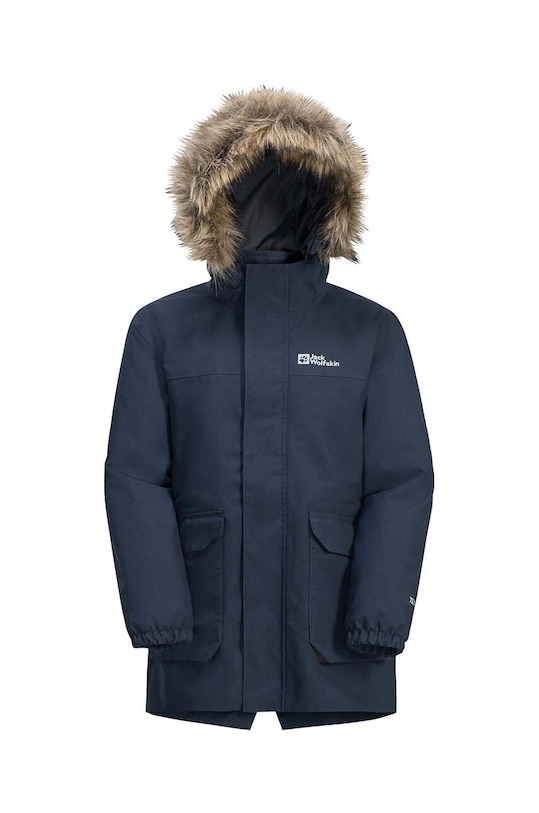 Jack Wolfskin parka pentru copii COS BEAR 3IN1 1610061.92.152 negru AW23
