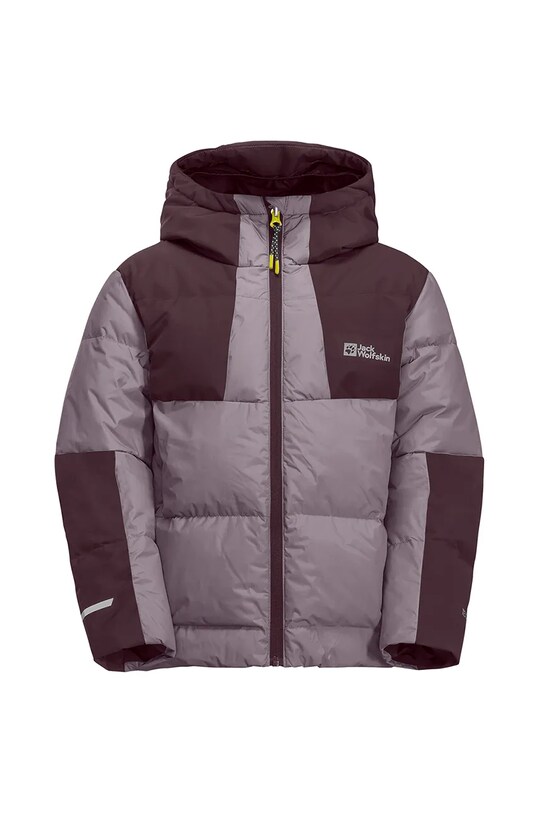 Detská páperová bunda Jack Wolfskin ACTAMIC DOWN 1610261.116.152 fialová AW24