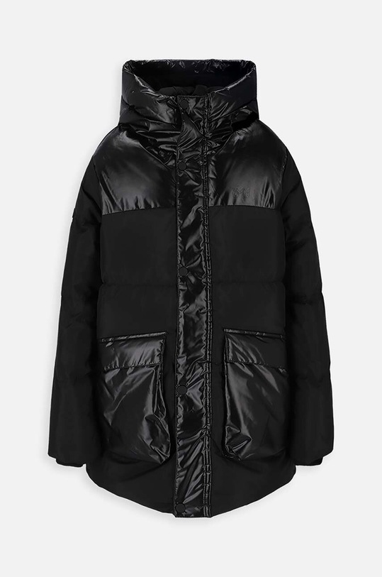 Dječja jakna Lemon Explore s toplom postavom crna ZL3152101OJB