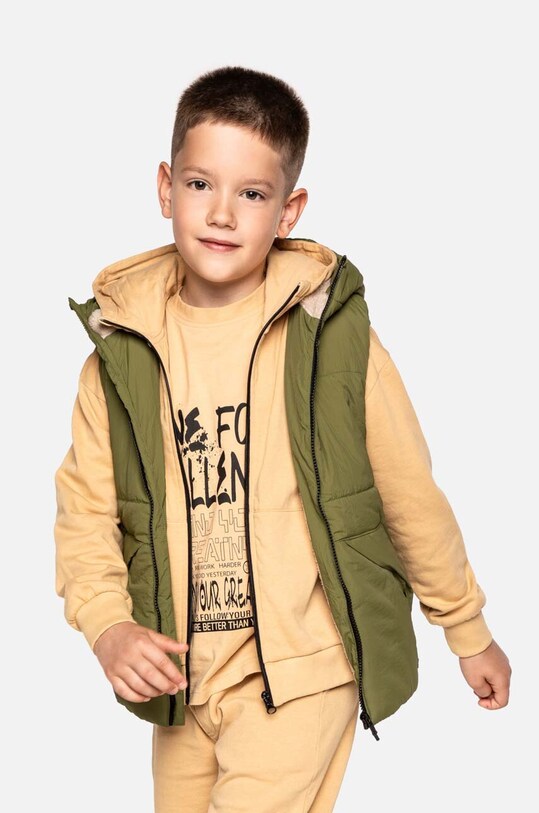 Безрукавка Lemon Explore ZL3178101OJB OUTERWEAR JESIEŃ BOY без подкладки зелёный ZL3178101OJB