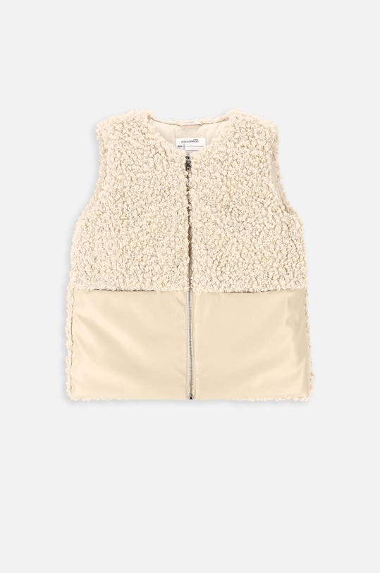 Coccodrillo gyerek mellény ZC3178401OGK bézs AW23