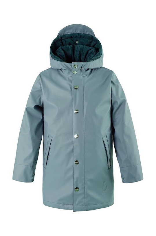 Detská nepremokavá bunda Gosoaky SNAKE PIT 232.9.1.306 tyrkysová AW23