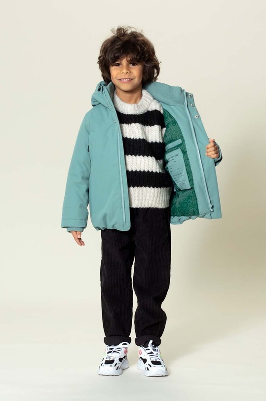 Дитяча куртка Gosoaky CHIPMUNCK бірюзовий 232.9.1.547