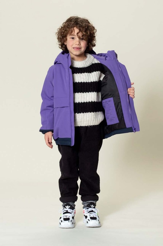 Детский дождевик Gosoaky SMOOTH LION фиолетовой 232.9.1.570