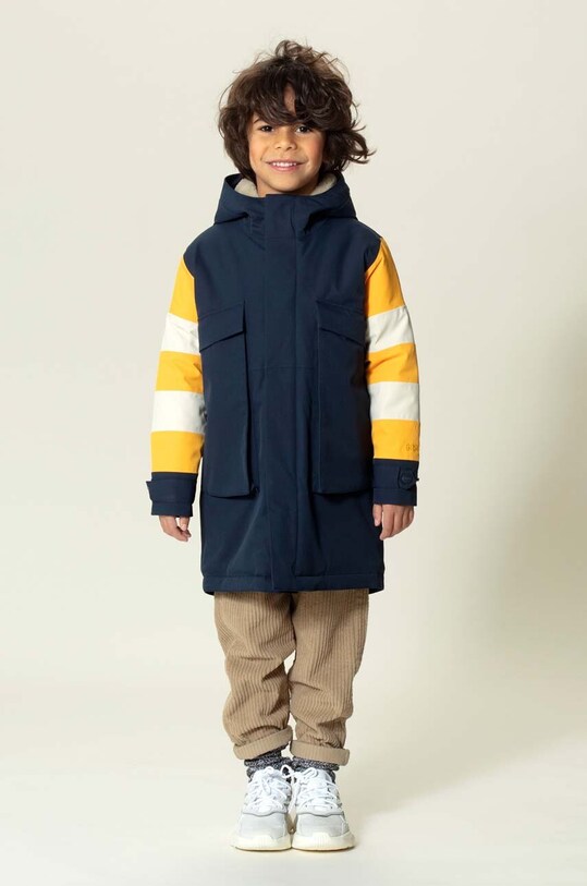 Мальчик Детский дождевик Gosoaky STRIPED FOX 232.9.1.573 тёмно-синий